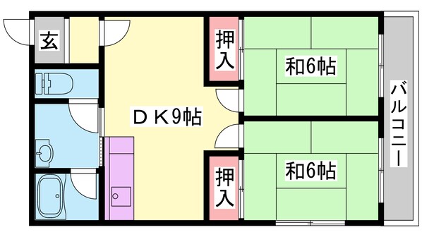 白浜の宮駅 徒歩8分 1階の物件間取画像